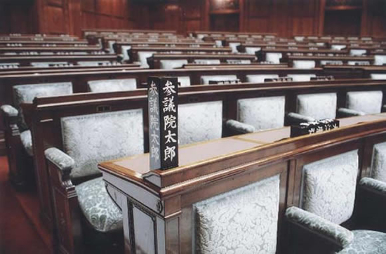 Members seat of the Chamber