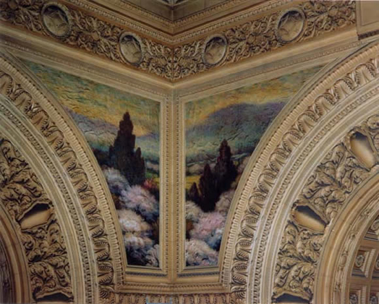 Mural paintings of Central Hall(Spring)