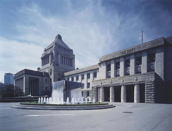 View from Front courtyard