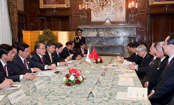 グエン・シン・フン・ベトナム社会主義共和国国会議長一行の参議院訪問（平成24年12月5日）の写真　クリックすると拡大写真がご覧いただけます