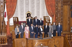 フアン・ミゲル・ズビリ・フィリピン共和国上院議長一行の参議院訪問（令和5年4月5日）の写真　クリックすると拡大写真がご覧いただけます