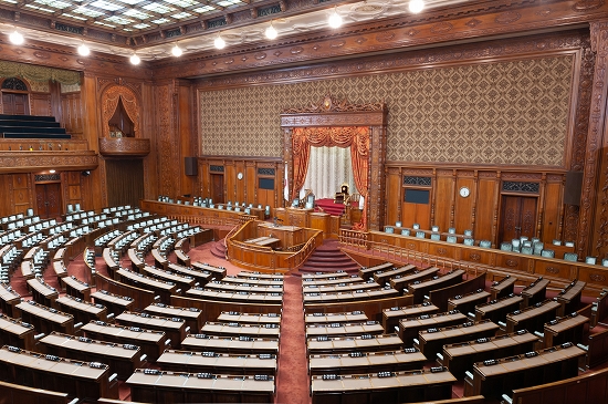 Chamber of the House of Councillors