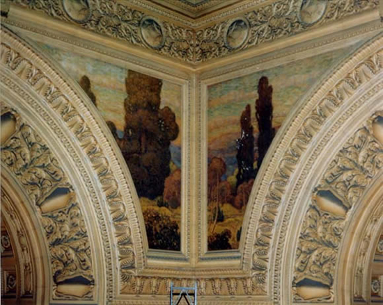 Mural paintings of Central Hall(Autumn)