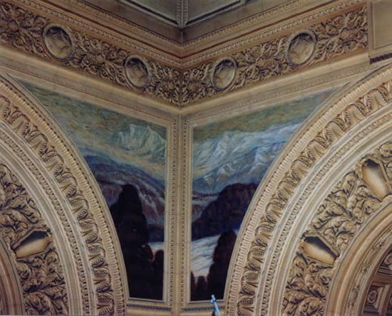 Mural paintings of Central Hall(Winter)