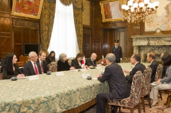 マルガリータ・ポポヴァ・ブルガリア共和国副大統領一行の参議院訪問（平成26年5月22日）の写真　クリックすると拡大写真がご覧いただけます