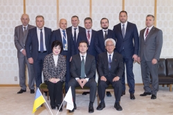 ヴォロディーミル・オレクサンドロヴィチ・ゼレンスキー・ウクライナ大統領一行の参議院訪問（令和元年10月23日）の写真　クリックすると拡大写真がご覧いただけます