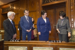 タンジーラ・カマロヴナ・ナルバーエヴァ・ウズベキスタン共和国最高議会上院議長一行の参議院訪問（令和元年10月24日）の写真　クリックすると拡大写真がご覧いただけます