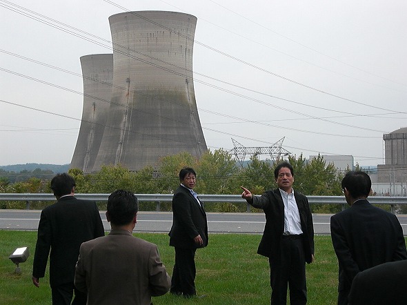 スリーマイル島原子力発電所（外観）（平成23年10月10～15日）の写真　クリックすると拡大写真がご覧いただけます