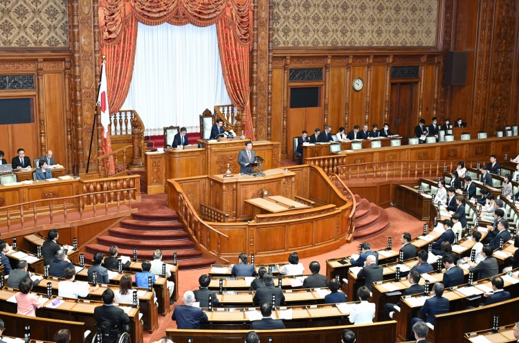 刑事訴訟法案の参議院本会議における趣旨説明及び質疑（令和8年6月19日）の写真