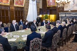 アロイズ・コウシュツァ・スロベニア共和国国民評議会議長一行の参議院訪問（令和4年11月10日）の写真　クリックすると拡大写真がご覧いただけます