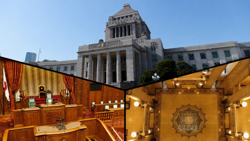 ドローンで見る参議院のサムネイル