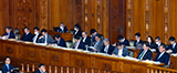 大臣席の写真