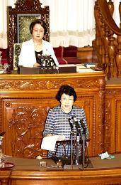 少子高齢社会に関する調査会中間報告(平成18年6月7日)の写真 クリックすると拡大写真がご覧いただけます