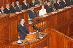 温家宝中国首相歓迎会(平成19年4月12日)の写真その1 クリックすると拡大写真がご覧いただけます