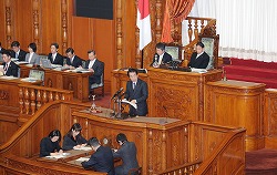 平成21年度決算の概要報告・質疑(平成23年2月16日)の写真 クリックすると拡大写真がご覧いただけます