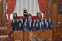 モンゴル国国家大会議議長一行参議院訪問(平成23年12月12日)の写真その2 クリックすると拡大写真がご覧いただけます