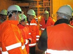 ボスポラス海峡横断地下鉄整備事業(イスタンブール)(平成24年2月1日~9日)の写真 クリックすると拡大写真がご覧いただけます