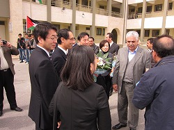 ヨルダン川西岸地域学校建設計画(ジェリコ)(平成24年2月1日~9日)の写真 クリックすると拡大写真がご覧いただけます