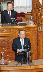 参議院副議長の選出の写真 クリックすると拡大写真がご覧いただけます