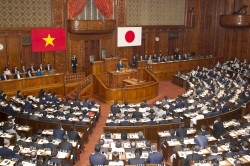 ベトナム社会主義共和国主席夫妻歓迎会(平成26年3月18日)の写真その2 クリックすると拡大写真がご覧いただけます