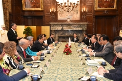 バルボサ・メキシコ合衆国上院議長一行参議院訪問(平成27年7月9日)の写真 クリックすると拡大写真がご覧いただけます