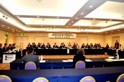 参議院我が国及び国際社会の平和安全法制に関する特別委員会地方公聴会(平成27年9月16日)の写真 クリックすると拡大写真がご覧いただけます