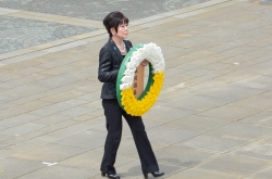 長崎原爆犠牲者慰霊平和祈念式典に参議院議長が参列(令和元年8月9日)クリックすると拡大写真がご覧いただけます