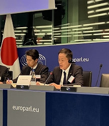 第41回日本・EU議員会議への参議院代表団の派遣(令和5年7月21日)写真その2 クリックすると拡大写真がご覧いただけます
