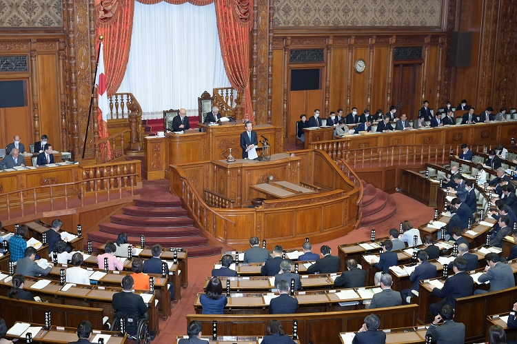 参議院代表質問(2日目)(令和6年2月2日) クリックすると拡大写真がご覧いただけます
