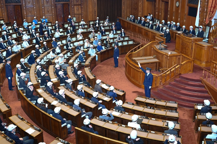 令和８年参議院総合防災訓練の写真