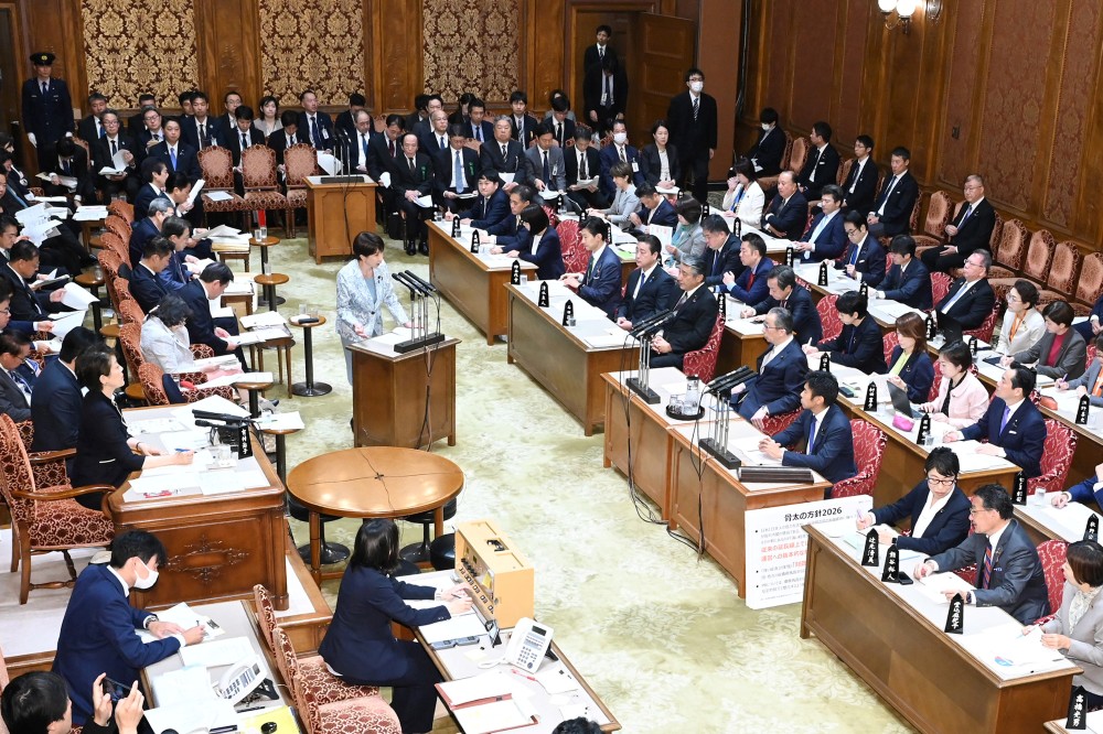 参議院予算委員会「予算の執行状況に関する調査」の写真
