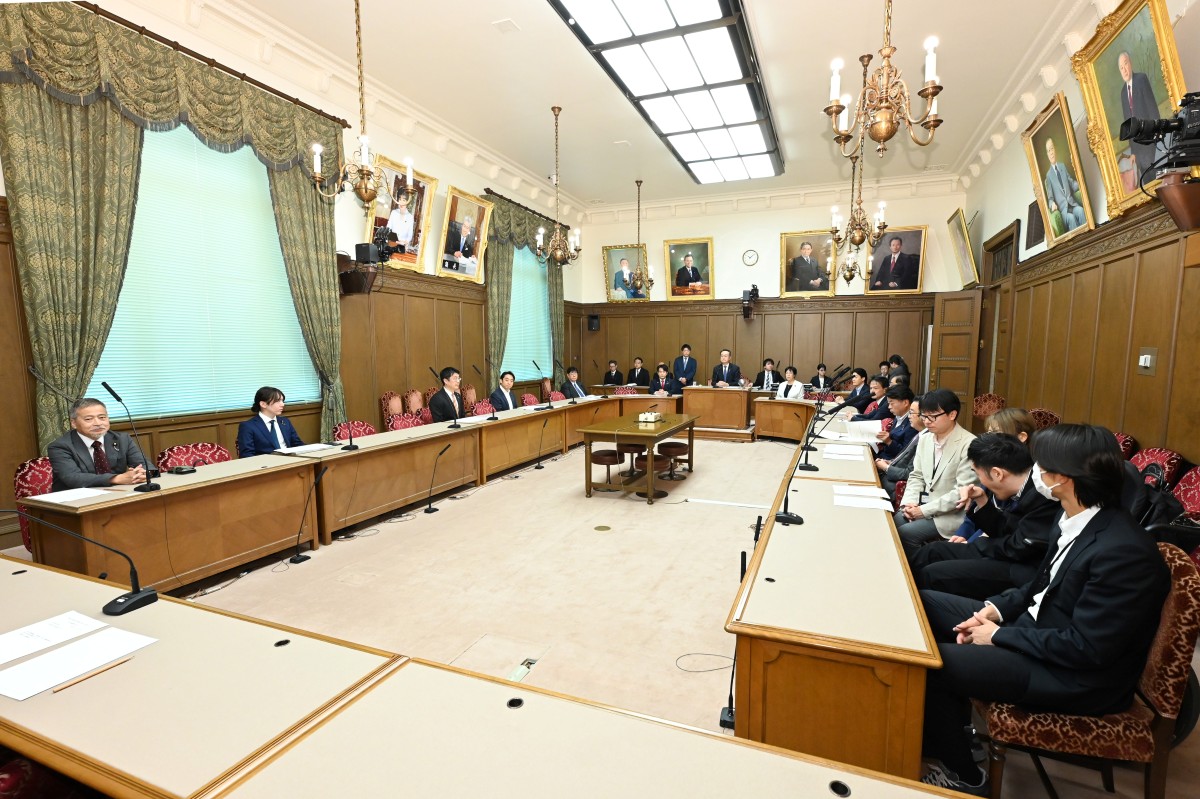 参議院改革協議会選挙制度に関する専門委員会（第１回）の写真